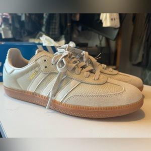 Samba OG aluminum/chalk 9.5 BRAND NEW